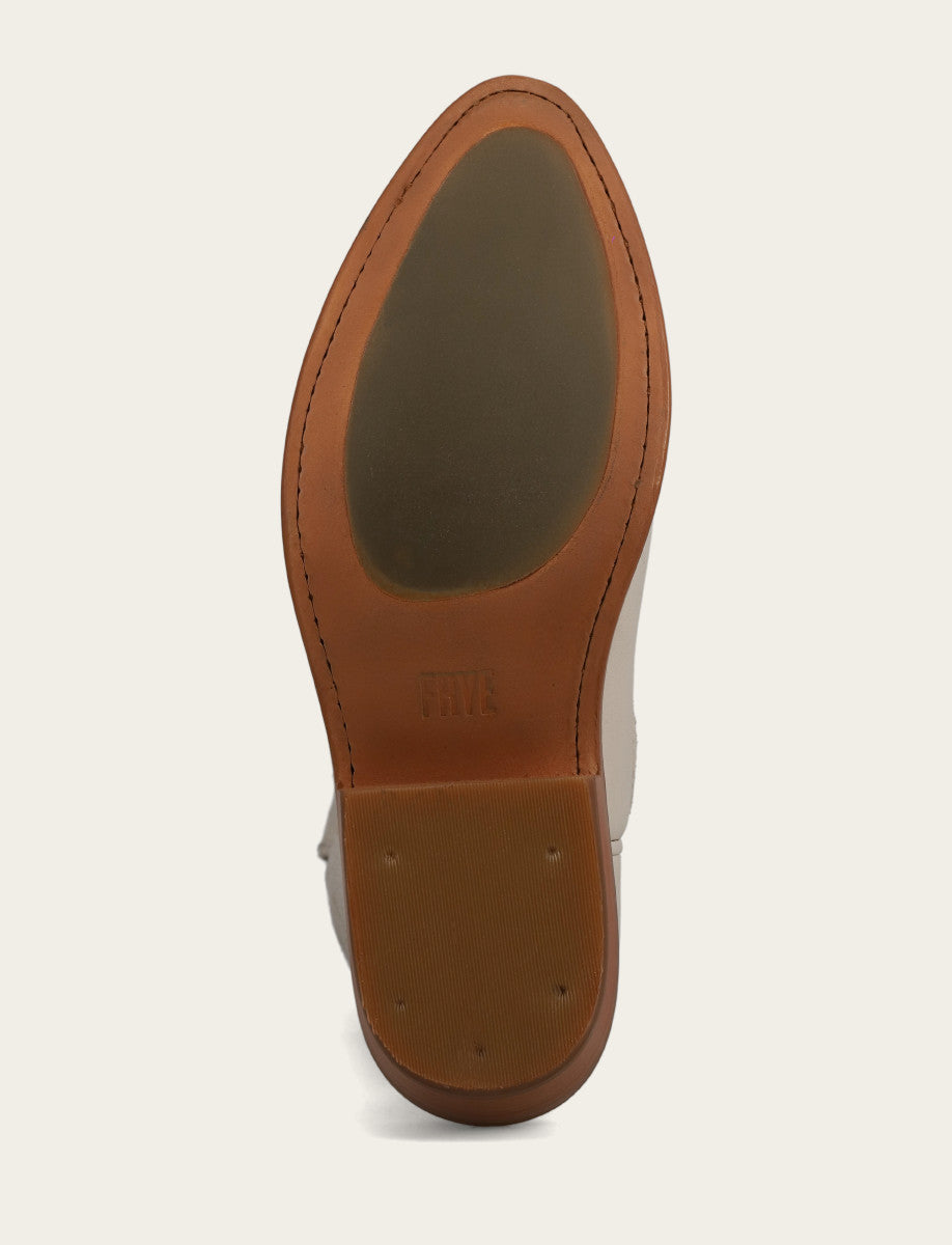 Frye Quality - Ivory Billy Pull On Deco Stitch Boot