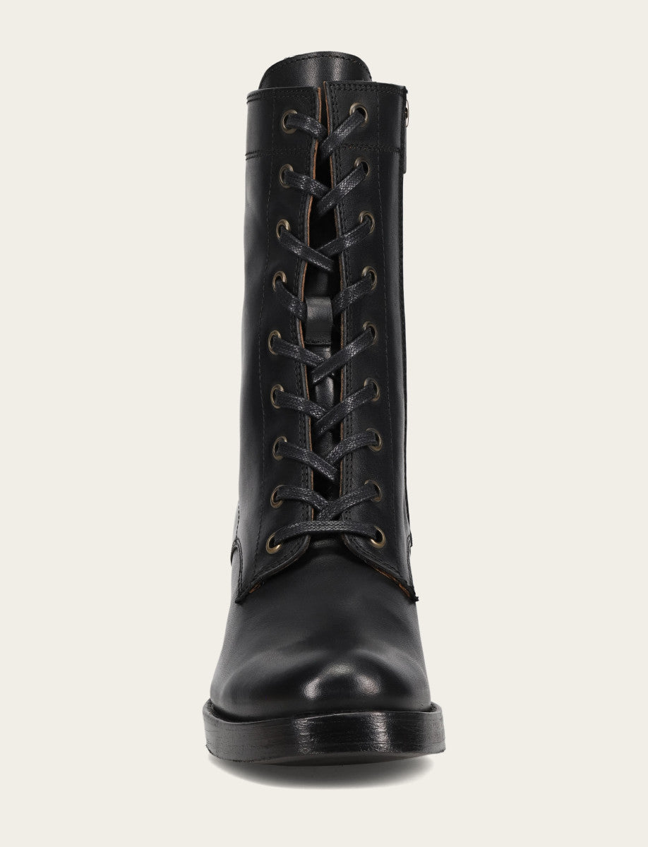 Frye Recommended - Women's Black Jean Lace Up Boot