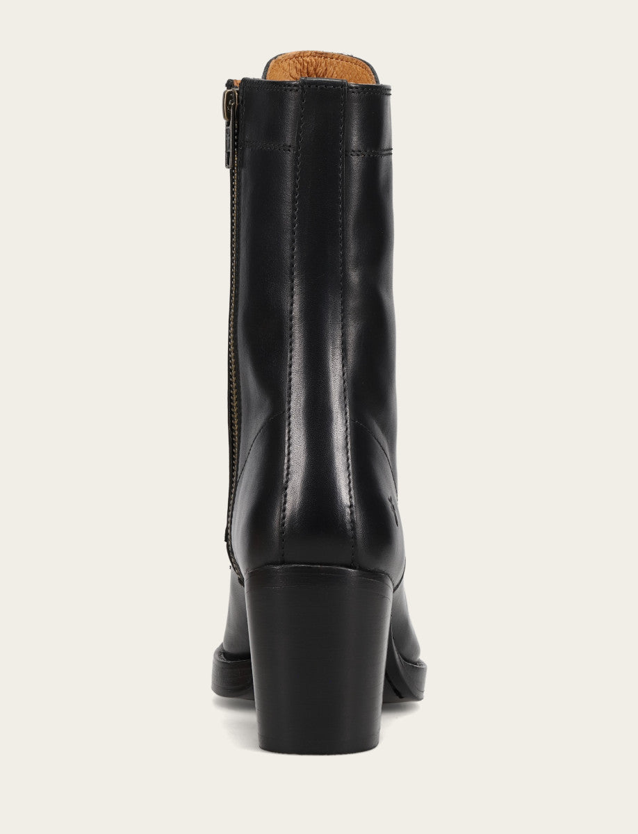 Frye Recommended - Women's Black Jean Lace Up Boot