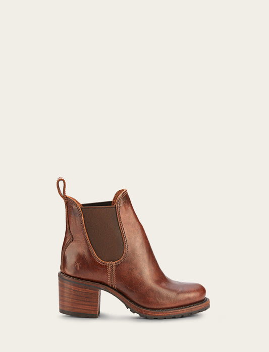 Frye Customer Favorite - Women's Cognac Sabrina Chelsea Boots