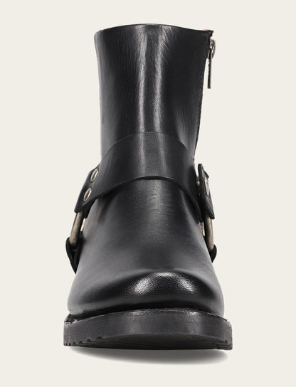 Frye Great Value - Women's Black Veronica Flex Harness Booties