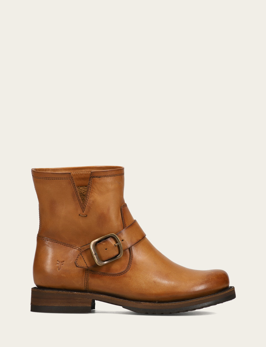Frye Recommended - Women's Caramel Veronica Flex Bootie Booties