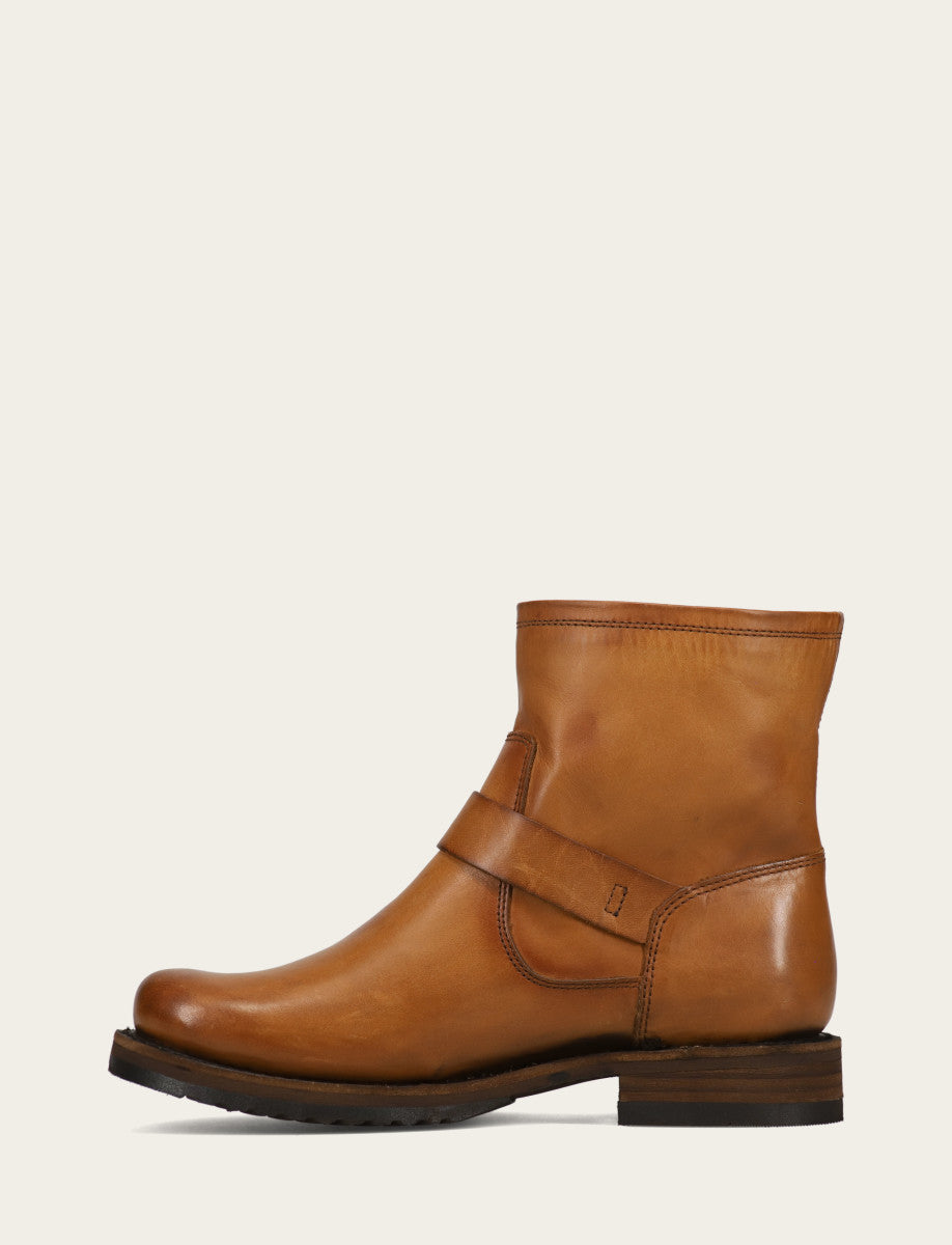 Frye Recommended - Women's Caramel Veronica Flex Bootie Booties
