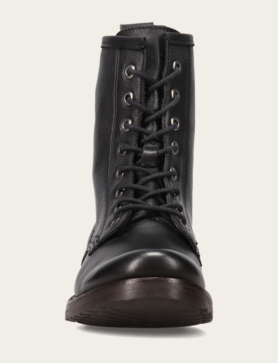 Frye Smart Buy - Women's Black Veronica Flex Combat Booties