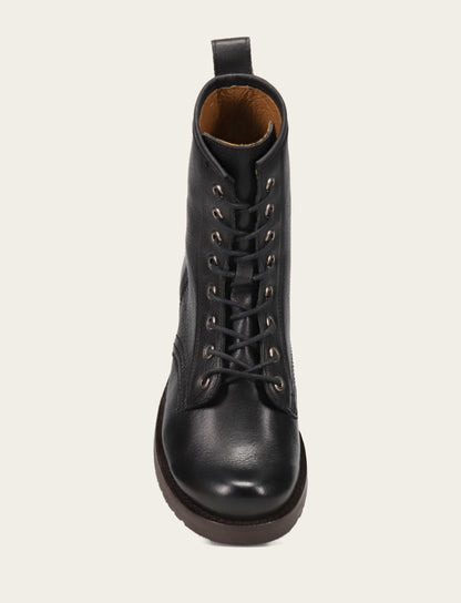 Frye Smart Buy - Women's Black Veronica Flex Combat Booties