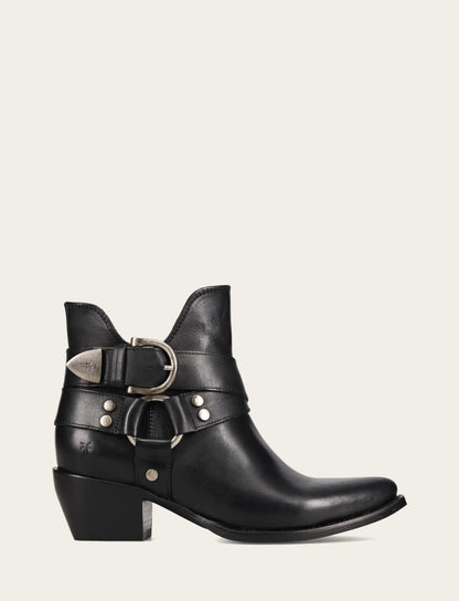 Frye Value - Women’s Black Sacha Multi-Strap Ankle Booties
