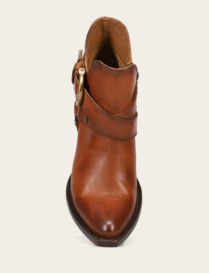 Frye Special Offer - Women's Caramel Sacha Multi Strap Booties