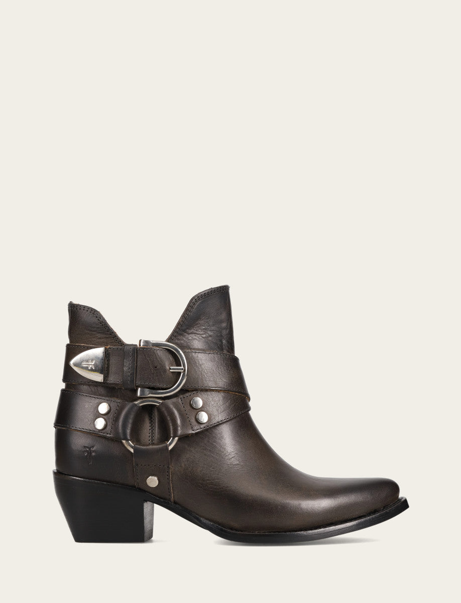 Frye Essential - Women's Steel Sacha Multi Strap Booties