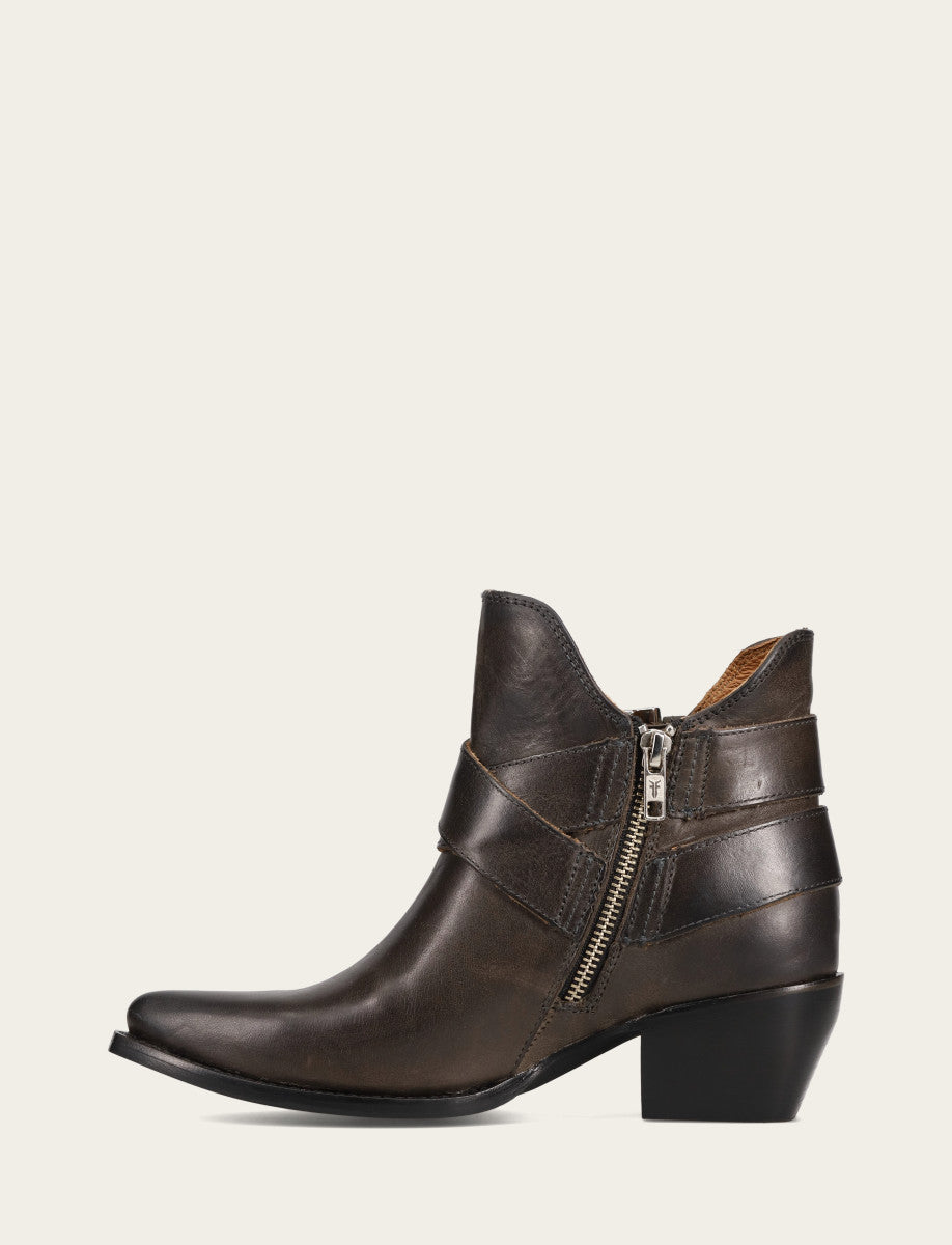 Frye Essential - Women's Steel Sacha Multi Strap Booties