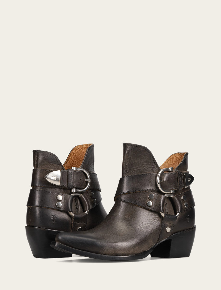 Frye Essential - Women's Steel Sacha Multi Strap Booties