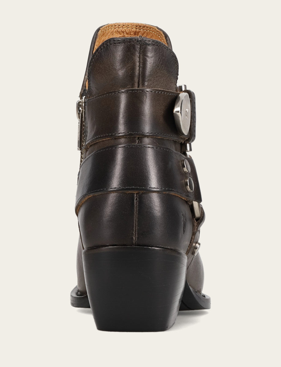 Frye Essential - Women's Steel Sacha Multi Strap Booties