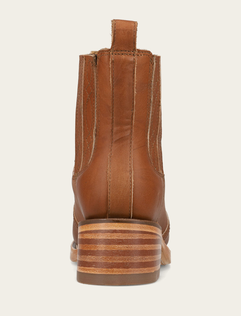 Frye Great Value - Women's Saddle Campus Chelsea Booties