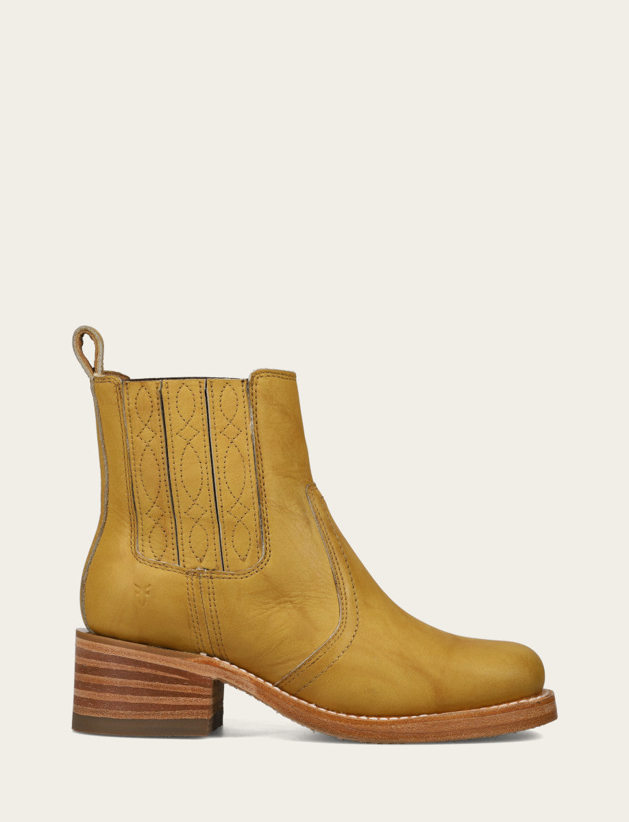 Frye Classic - Women's Banana Campus Chelsea Booties