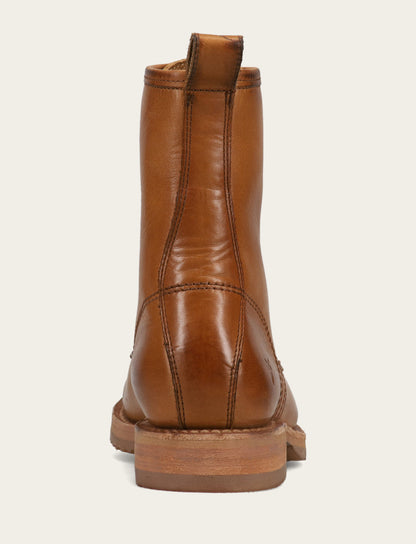 Frye Great Value - Women's Caramel Veronica Flex Combat Booties