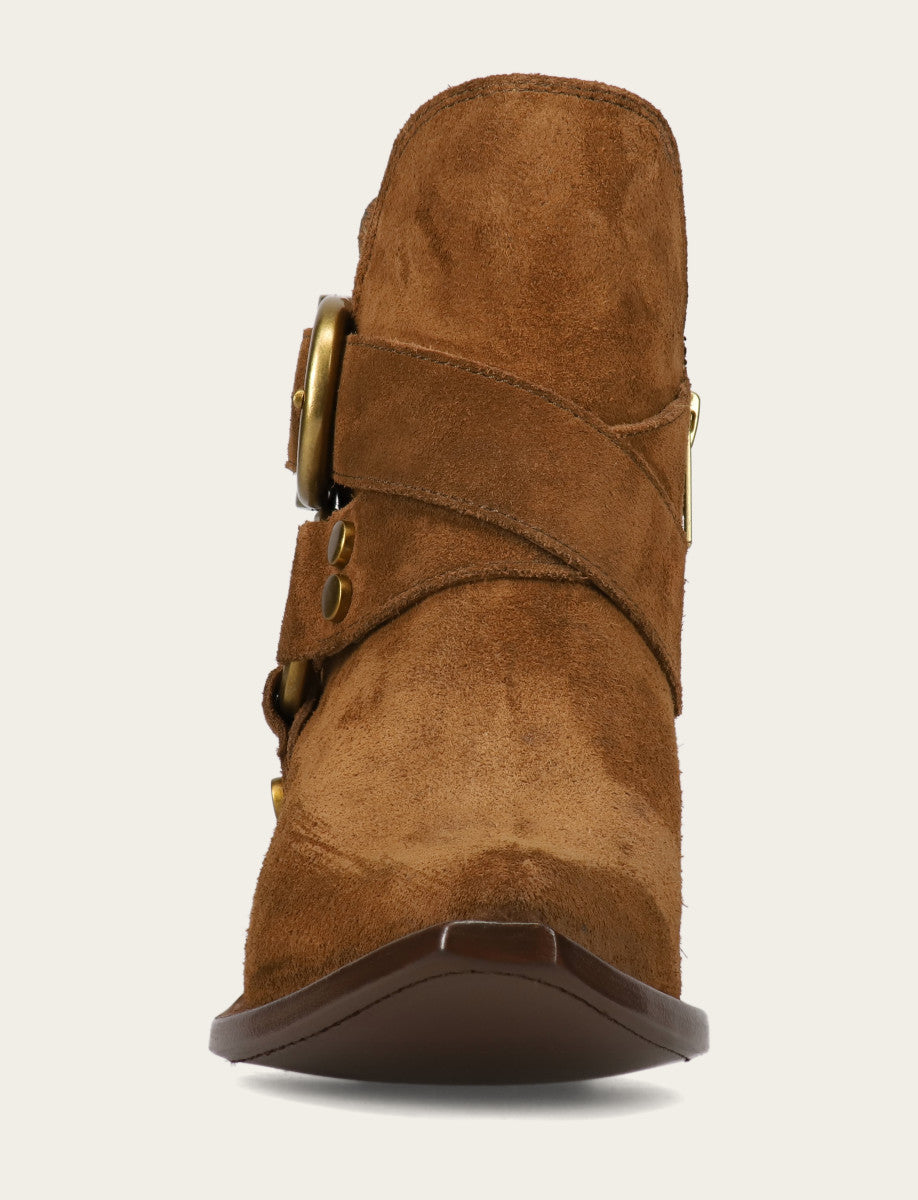 Frye Everyday - Women's Bark Sacha Multi Strap Booties