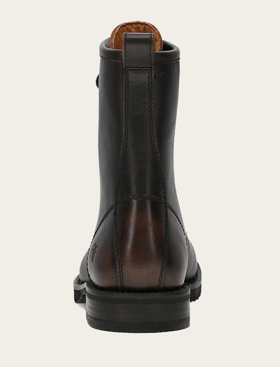 Frye Everyday - Antique Brown Veronica Flex Combat Boot