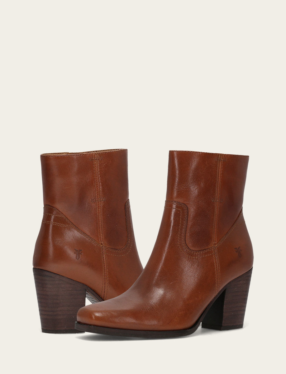 Frye Signature - Women's Cinnamon Shiloh Zip Booties