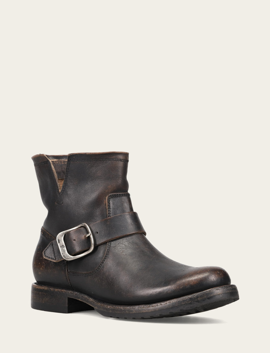 Frye Essential - Women's Antique Black Veronica Flex Booties