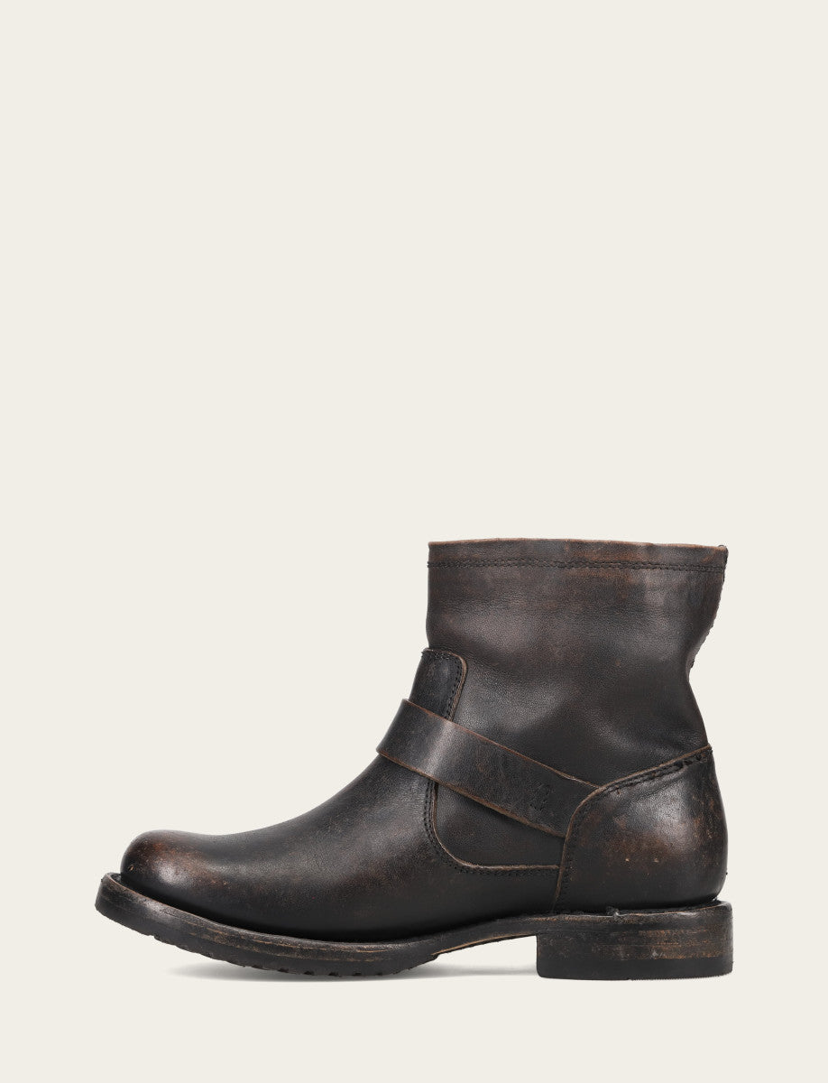 Frye Essential - Women's Antique Black Veronica Flex Booties