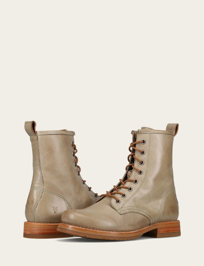 Frye Great Value - Women's Eucalyptus Veronica Flex Combat Boot