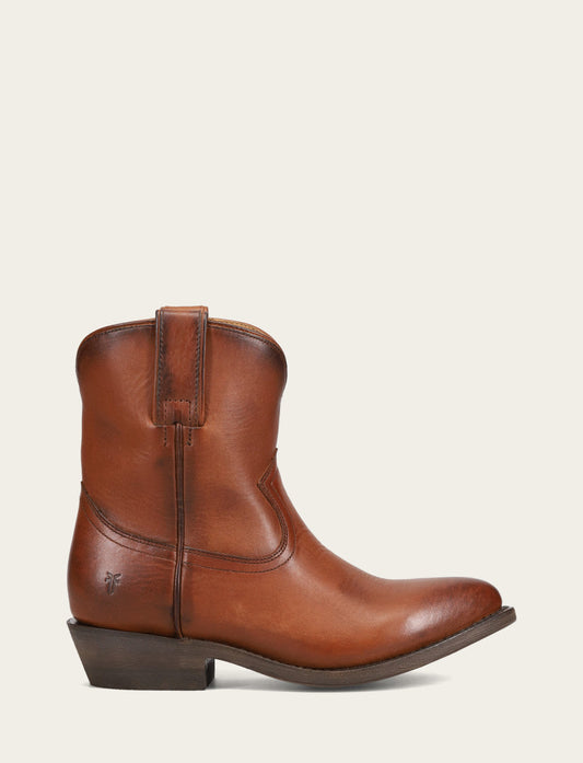 Frye Best Price - Women's Cognac Billy Short Booties