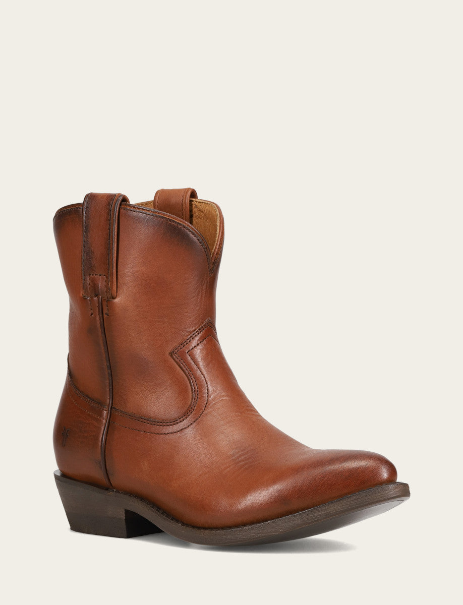 Frye Best Price - Women's Cognac Billy Short Booties
