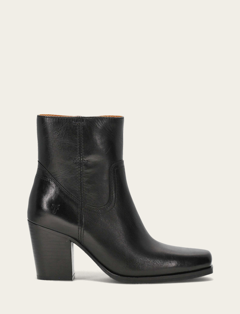 Frye Signature - Women's Black Shiloh Zip Booties