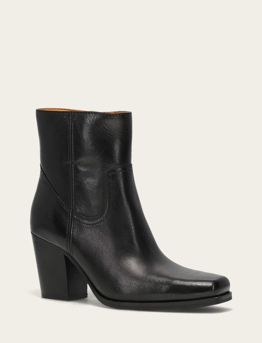 Frye Signature - Women's Black Shiloh Zip Booties