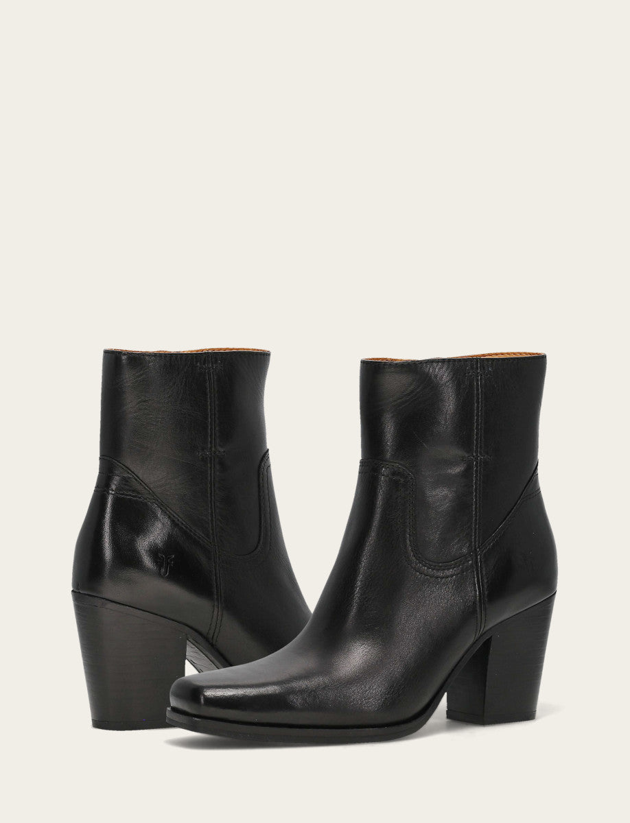 Frye Signature - Women's Black Shiloh Zip Booties