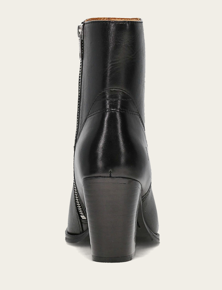 Frye Signature - Women's Black Shiloh Zip Booties