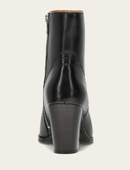 Frye Signature - Women's Black Shiloh Zip Booties
