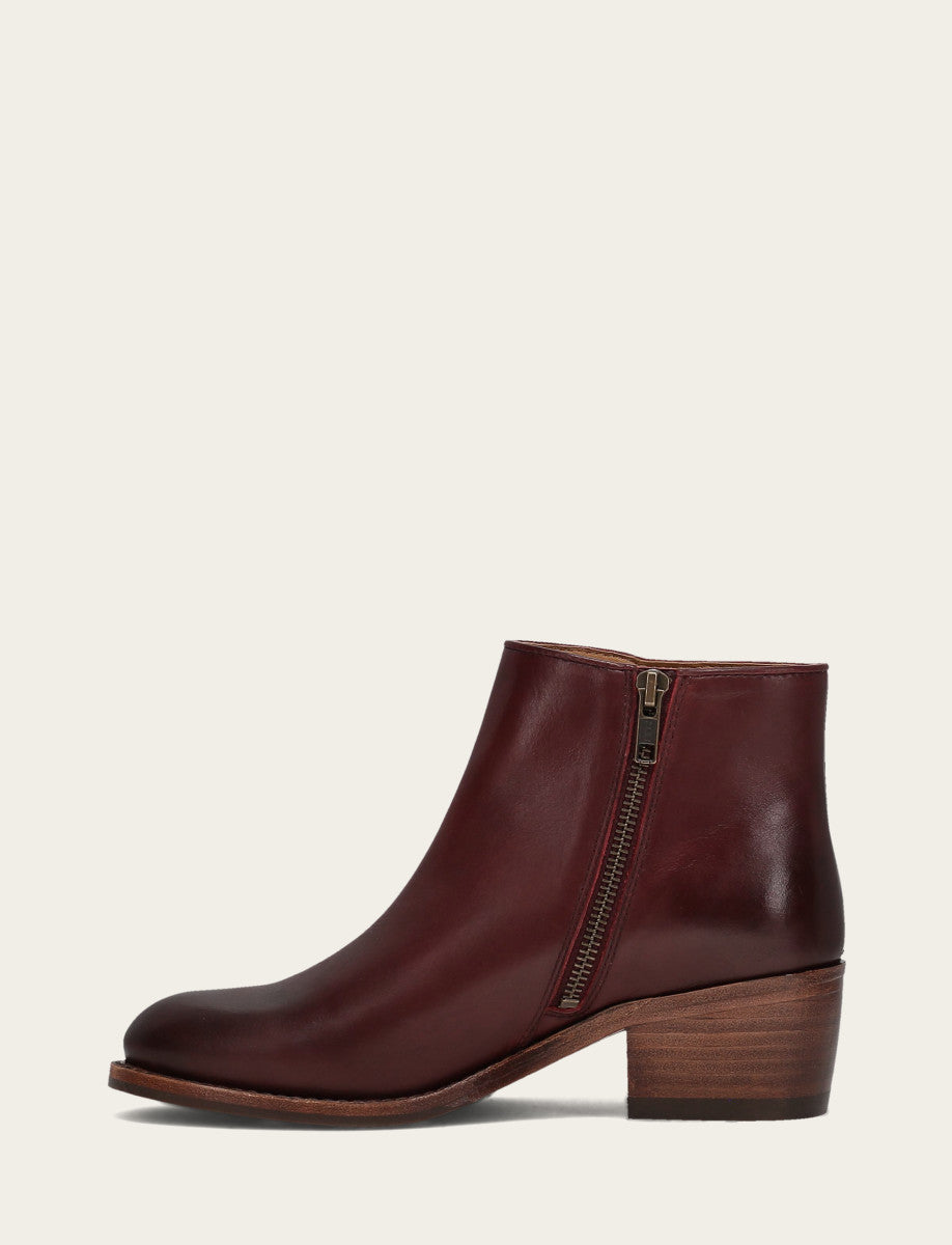 Frye Best Price - Women's Merlot Carson 2 Piping Booties