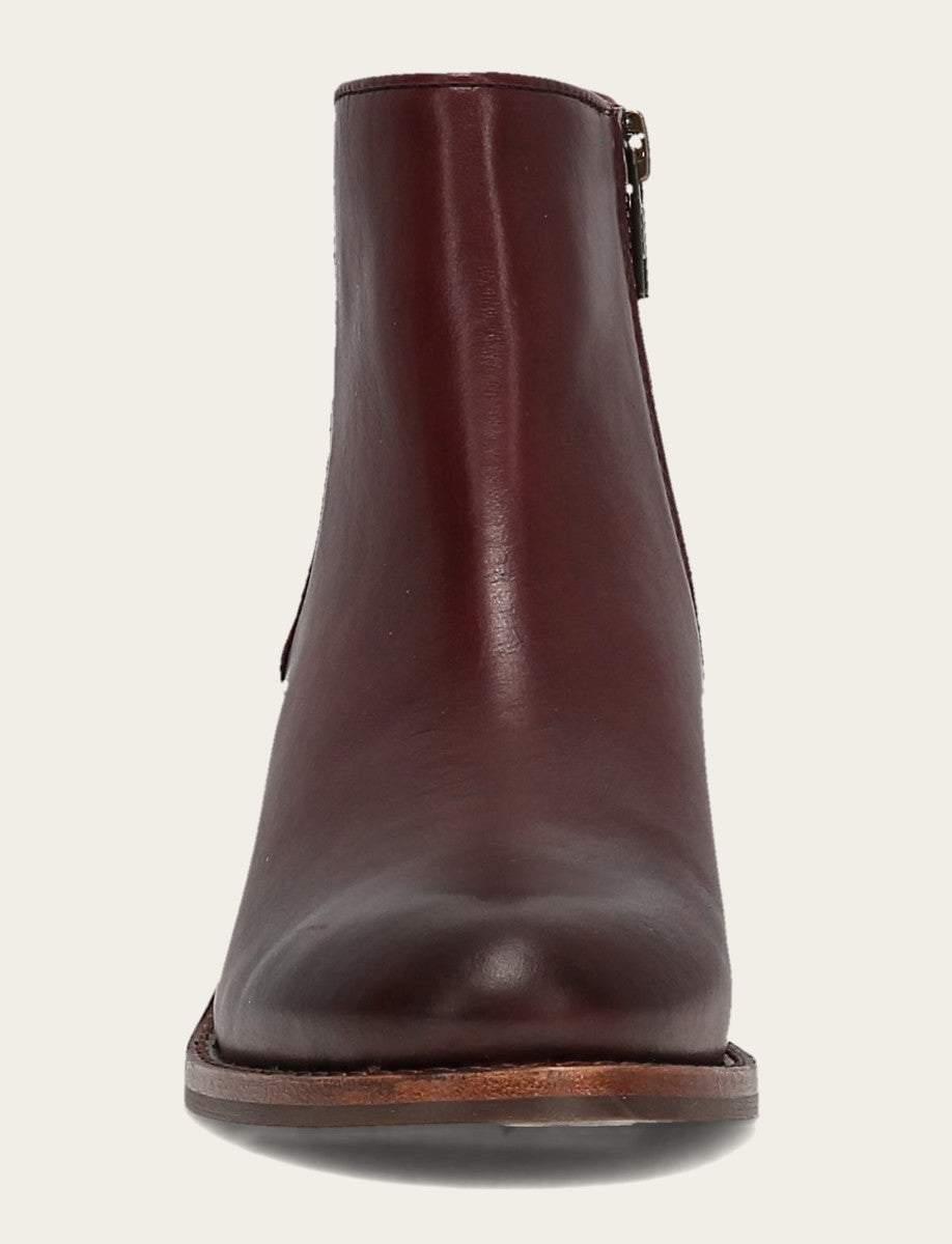 Frye Best Price - Women's Merlot Carson 2 Piping Booties
