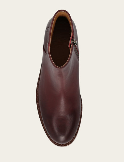 Frye Best Price - Women's Merlot Carson 2 Piping Booties