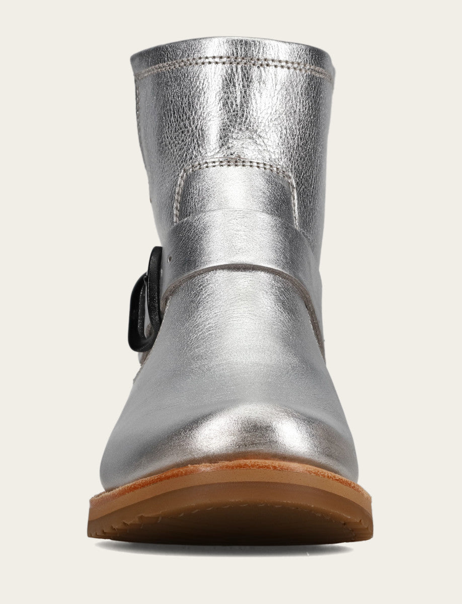 Frye Featured - Women's Silver Veronica Flex Booties