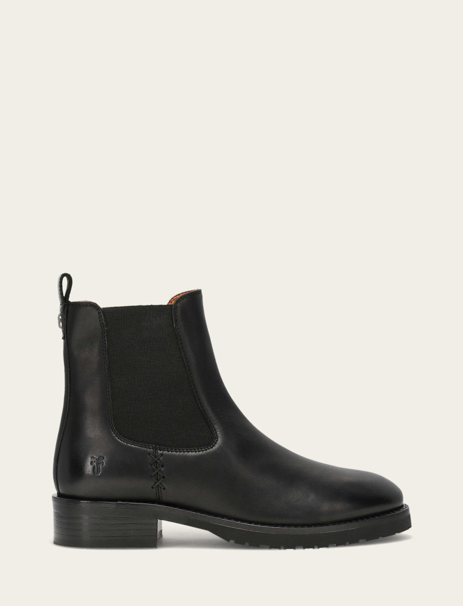 Frye Latest - Women's Black Melissa Lug Chelsea Boot