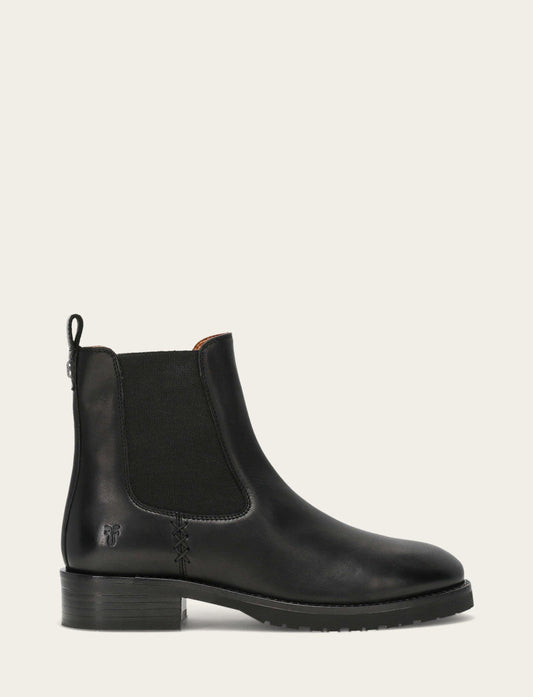 Frye Latest - Women's Black Melissa Lug Chelsea Boot