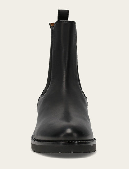 Frye Latest - Women's Black Melissa Lug Chelsea Boot