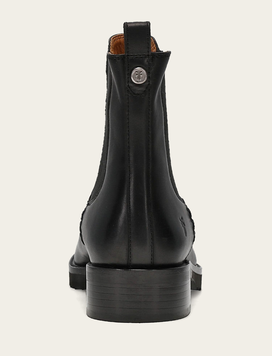 Frye Latest - Women's Black Melissa Lug Chelsea Boot