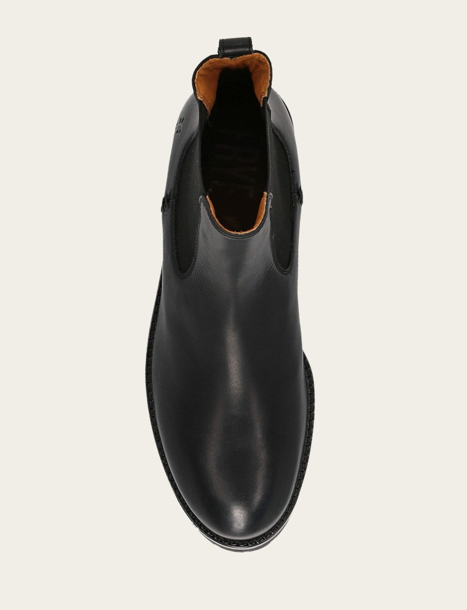 Frye Latest - Women's Black Melissa Lug Chelsea Boot