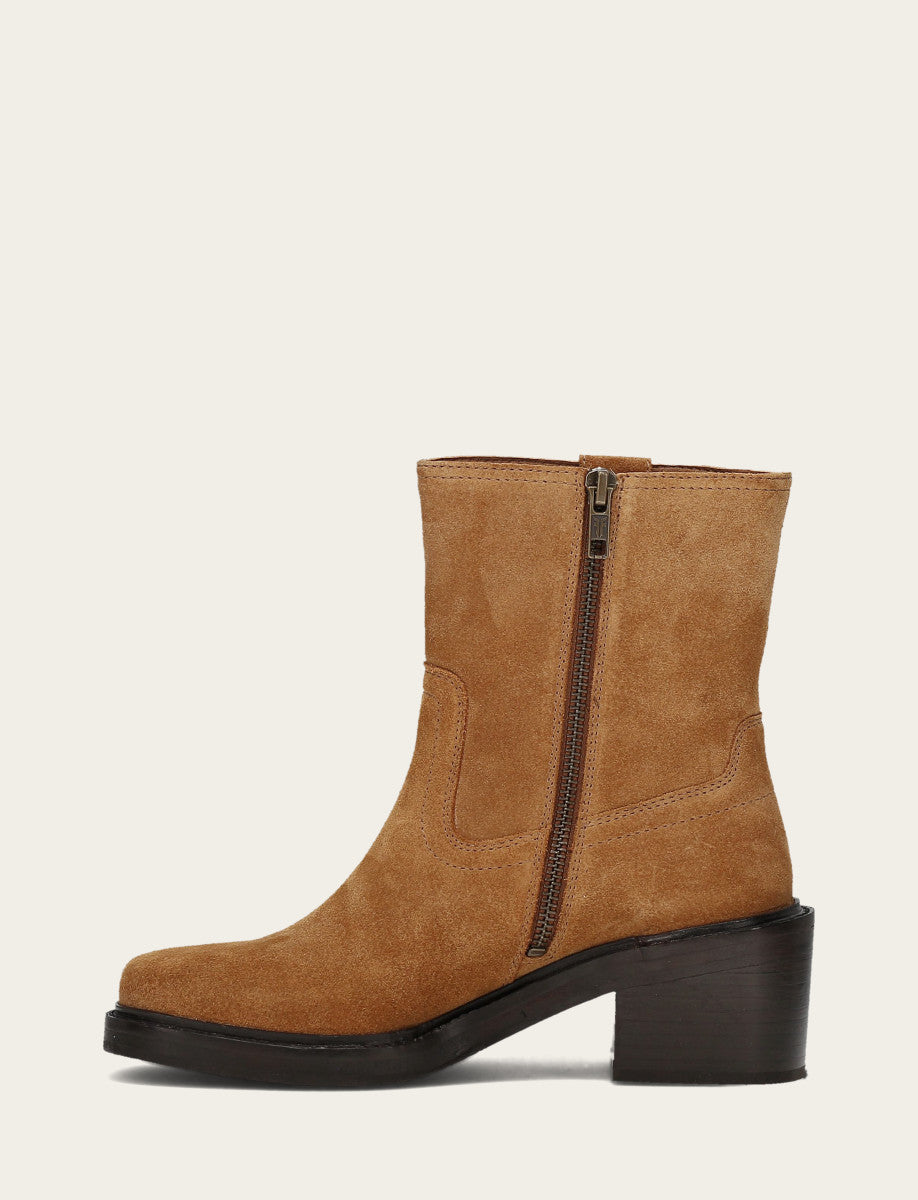 Frye Smart Buy - Women's Toffee Kate Short Inside Zip Boot