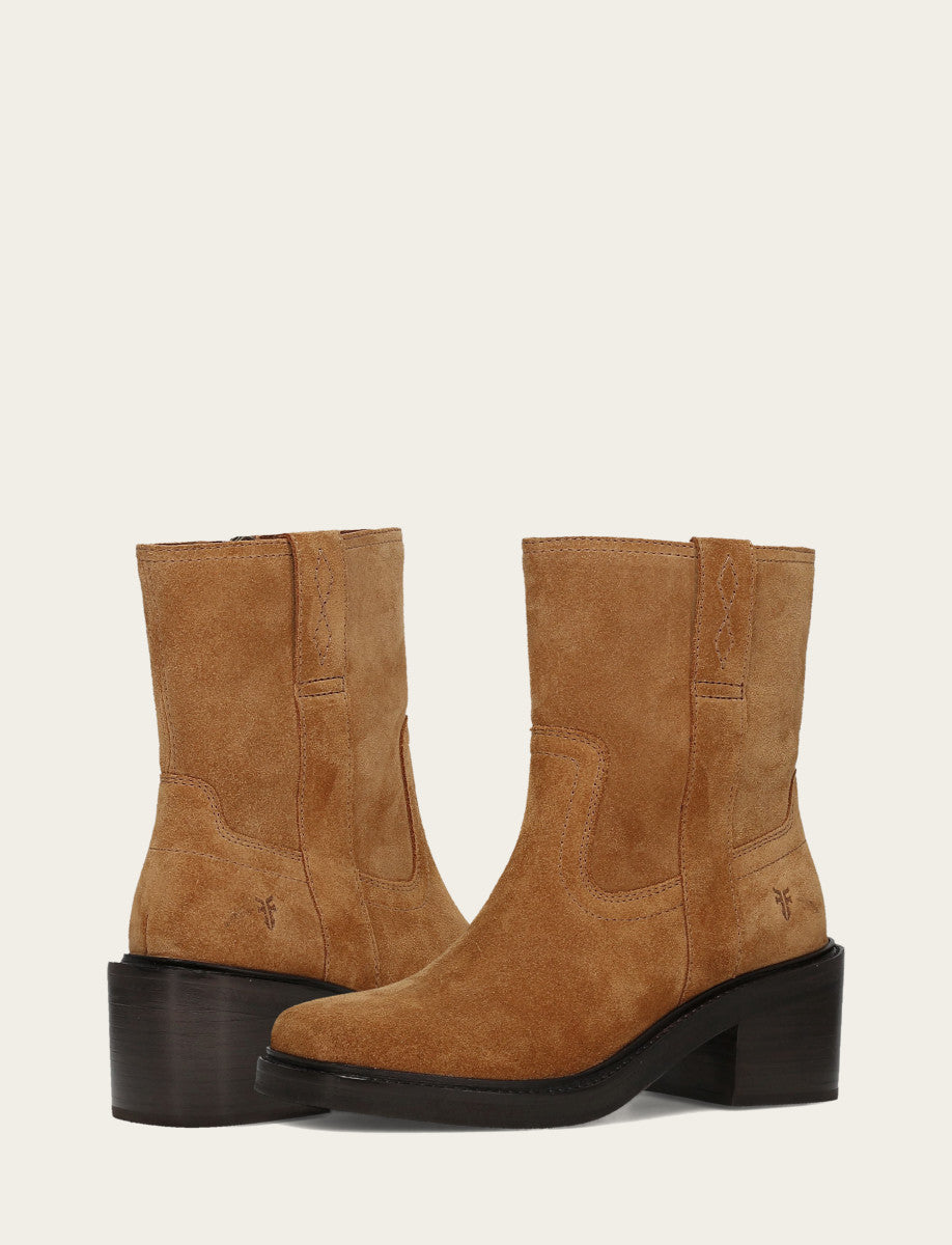 Frye Smart Buy - Women's Toffee Kate Short Inside Zip Boot