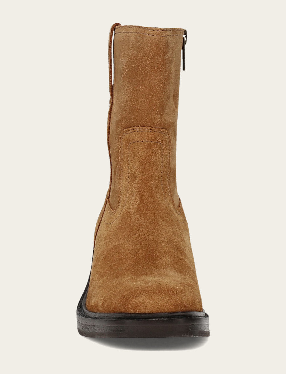 Frye Smart Buy - Women's Toffee Kate Short Inside Zip Boot