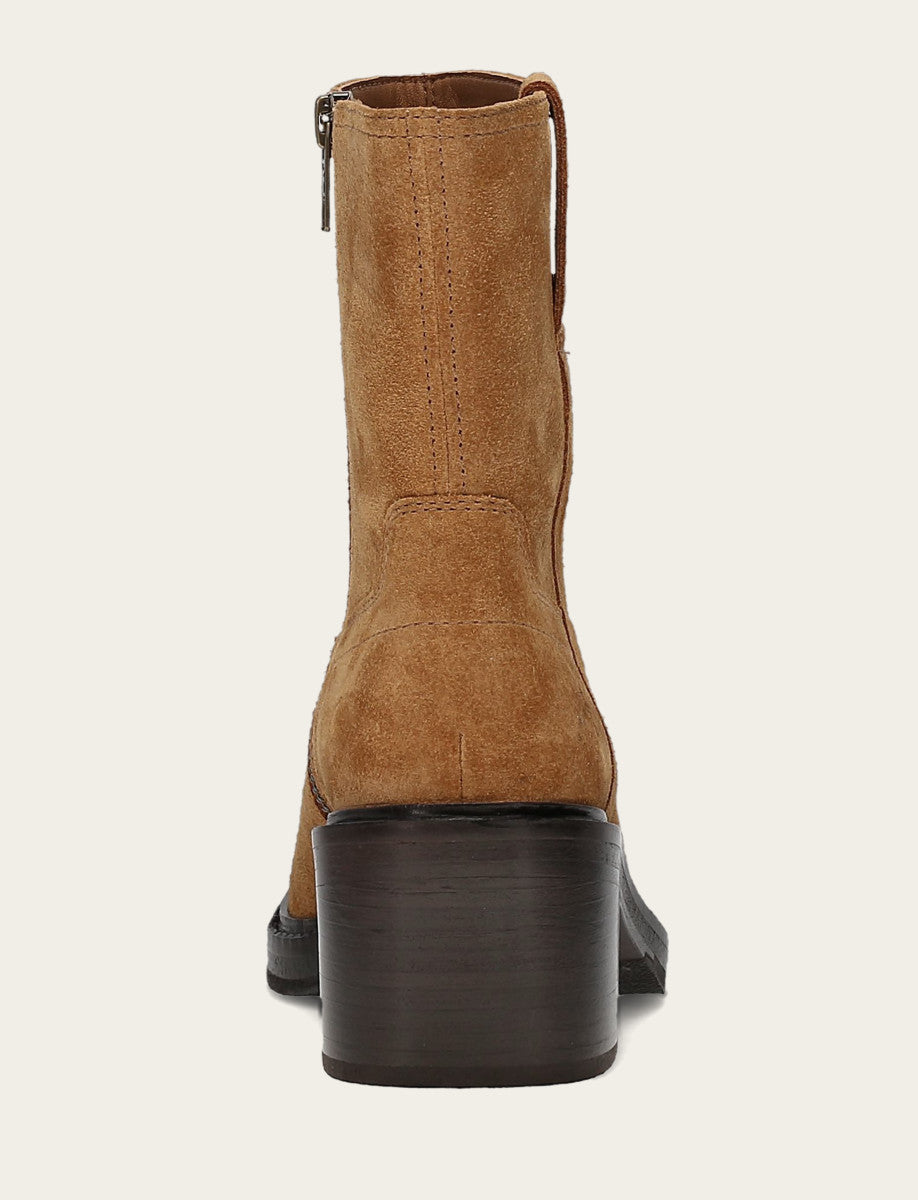 Frye Smart Buy - Women's Toffee Kate Short Inside Zip Boot