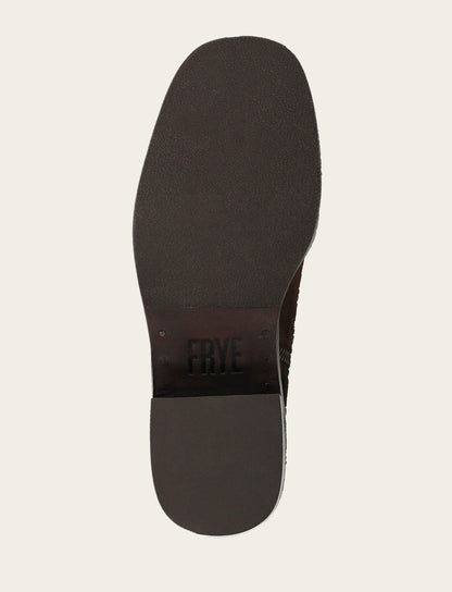 Frye Premium - Women's Chocolate Kate Short Inside Zip Boot