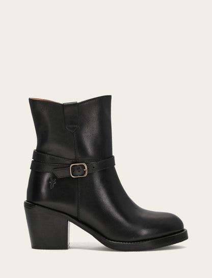 Frye Value - Women's Black Rylee Belted Inside Zip Boot