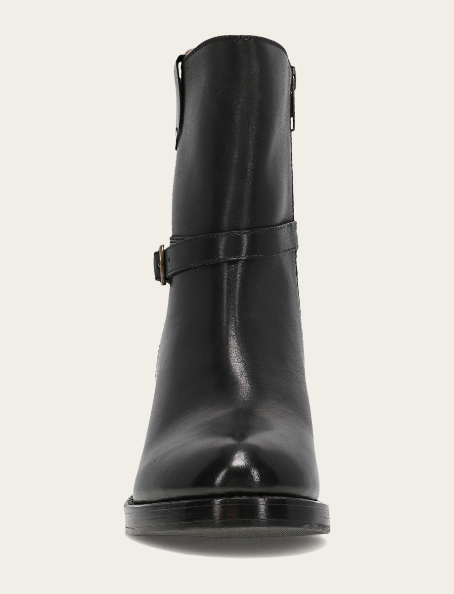 Frye Value - Women's Black Rylee Belted Inside Zip Boot