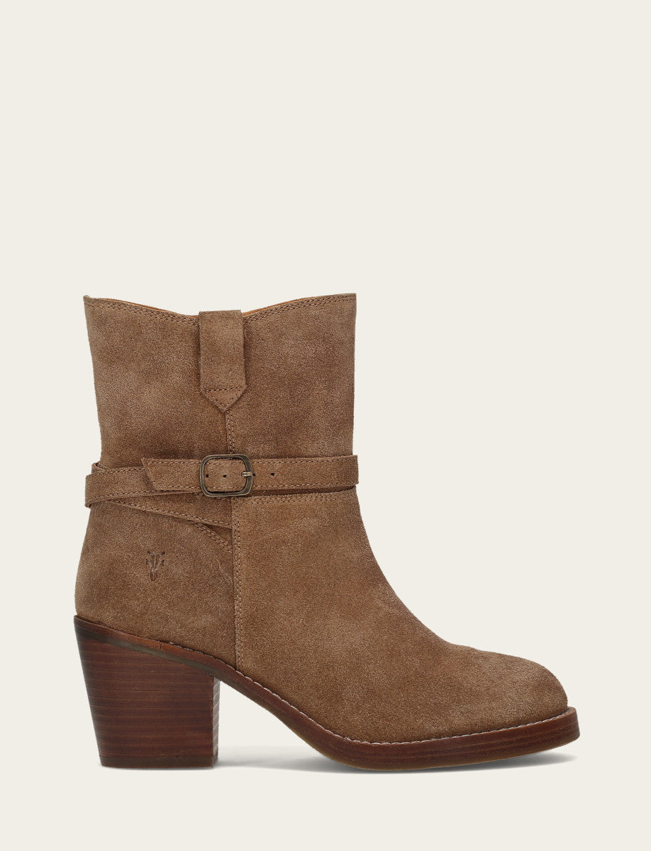 Frye Great Value - Women's Mushroom Rylee Belted Inside Zip Boot