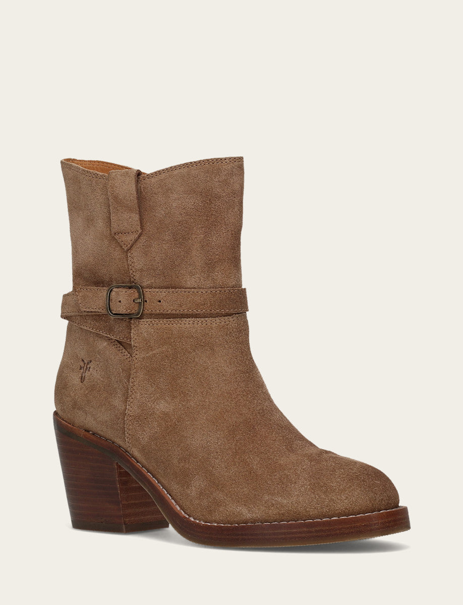 Frye Great Value - Women's Mushroom Rylee Belted Inside Zip Boot