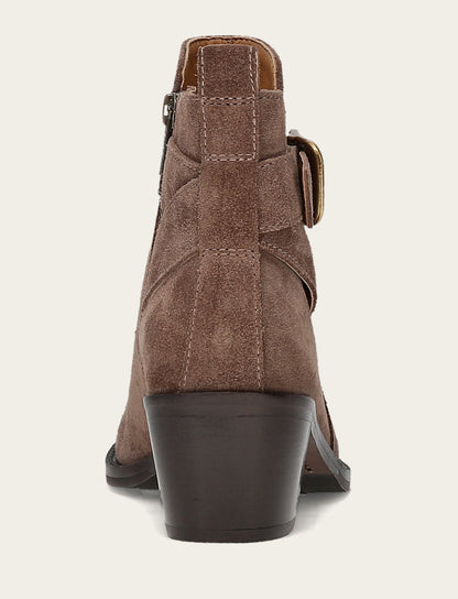 Frye Signature - Women's Taupe Piper Booties